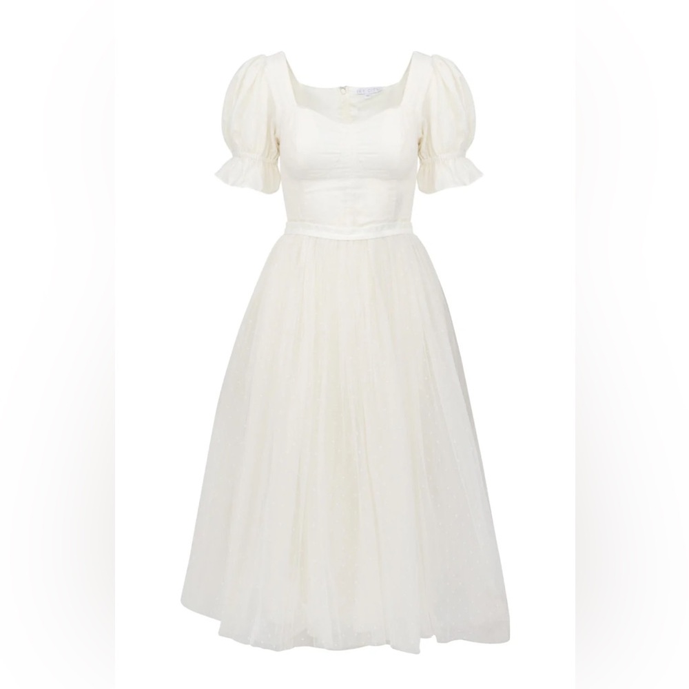 Ivy City Co Ballerina Dress - White